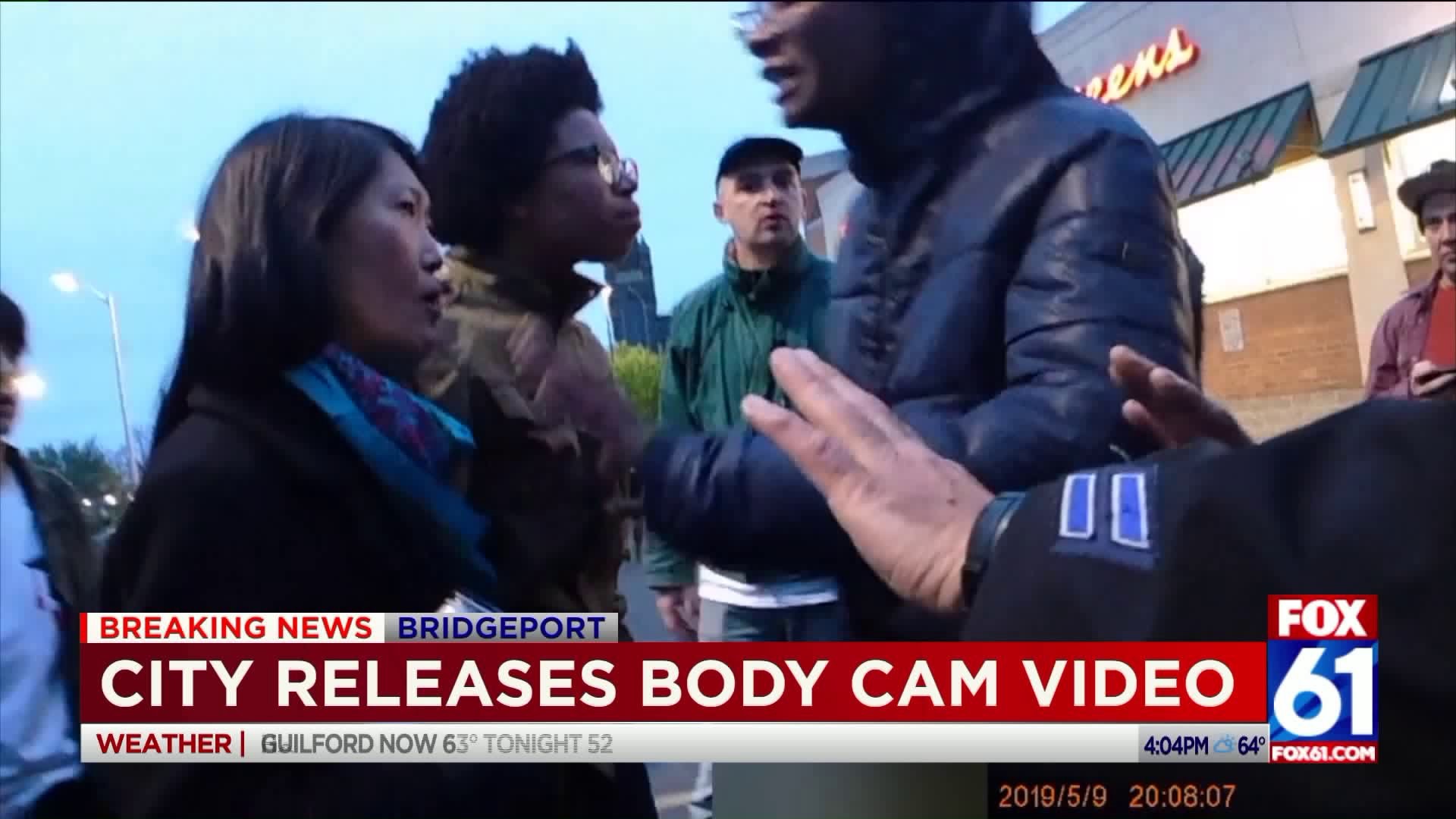 Bridgeport body cam video
