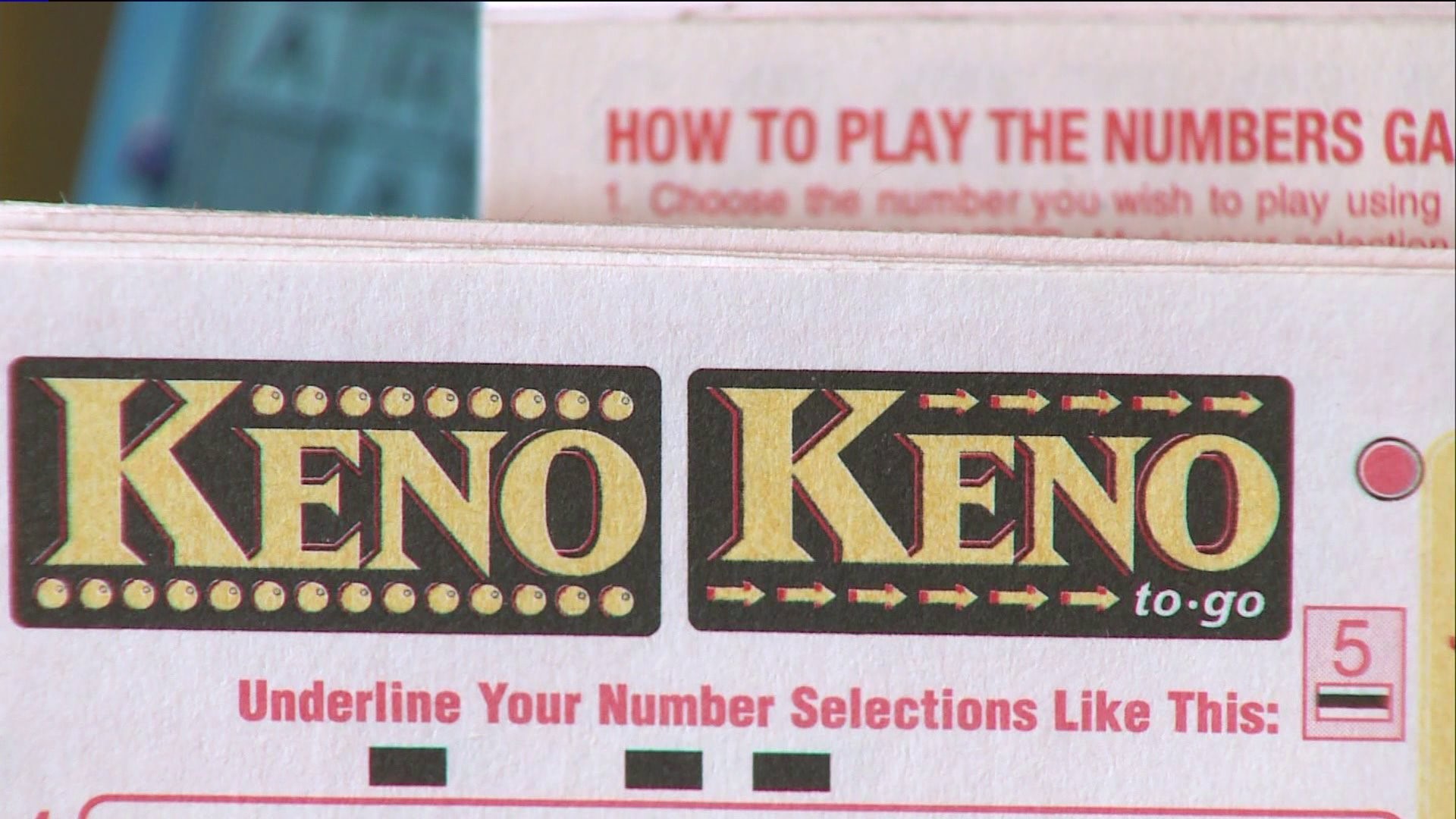 Public hearing planned on allowing keno in Connecticut