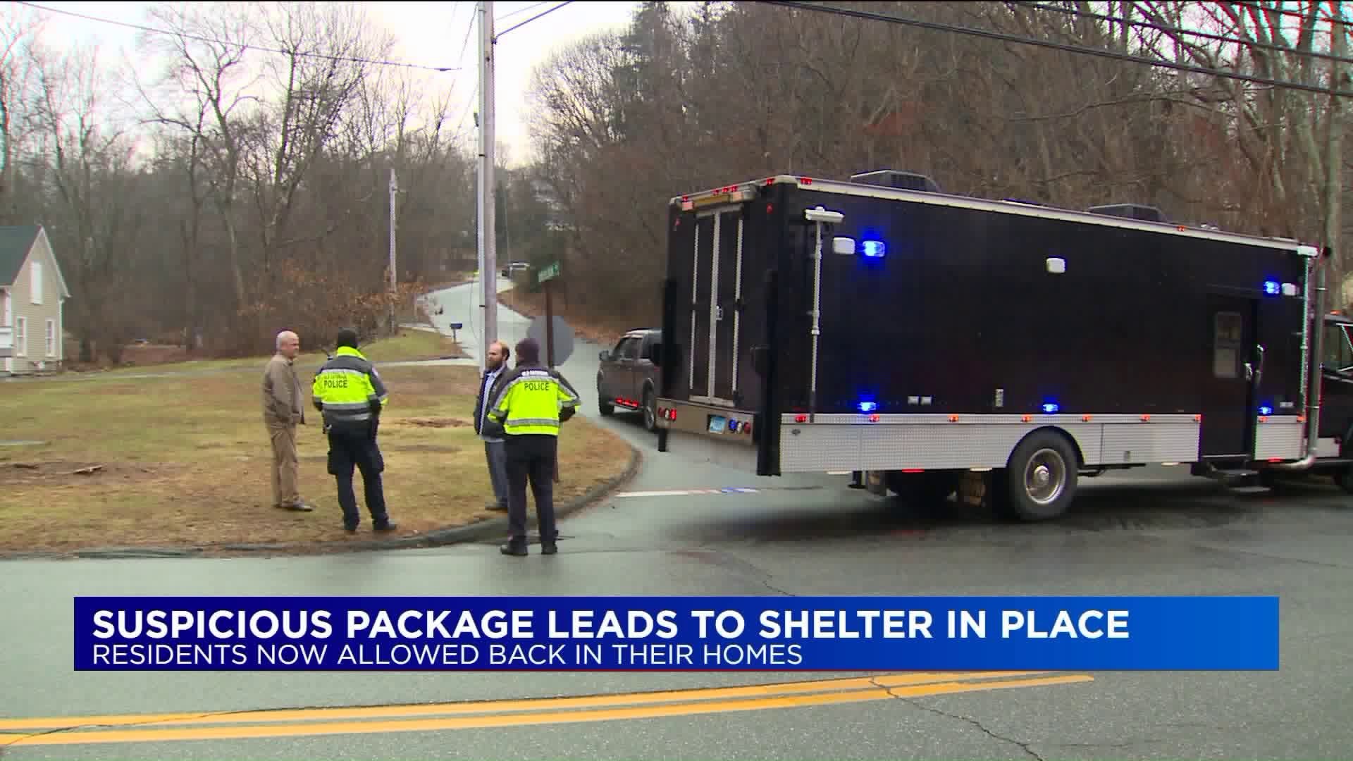 Old Saybrook suspicious package