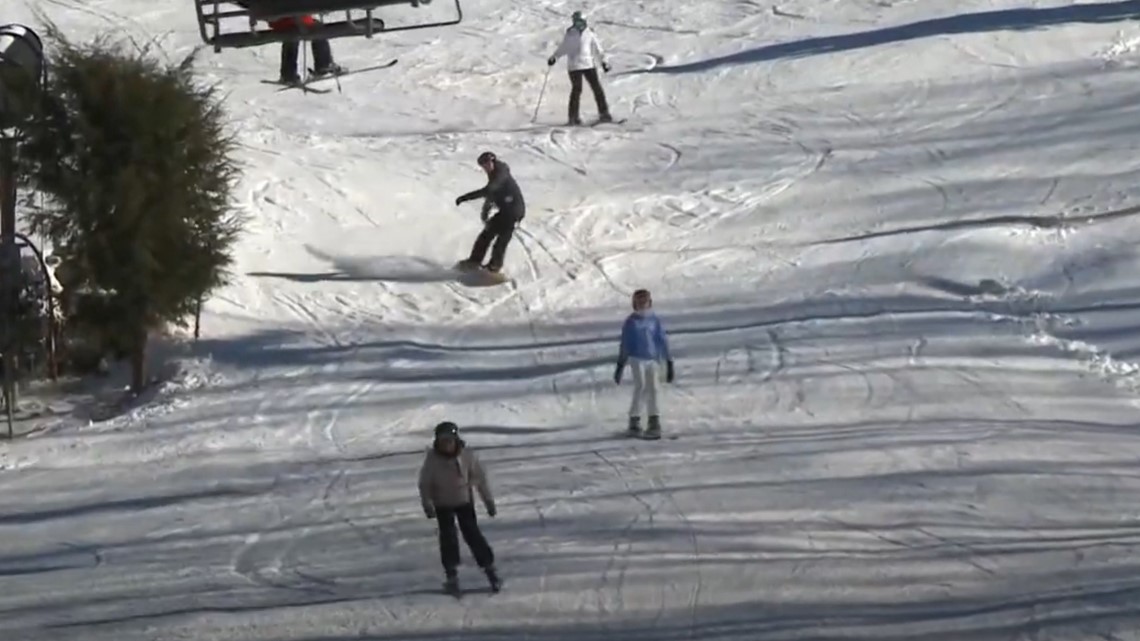 There's still skiing in Connecticut thanks to snowmaking