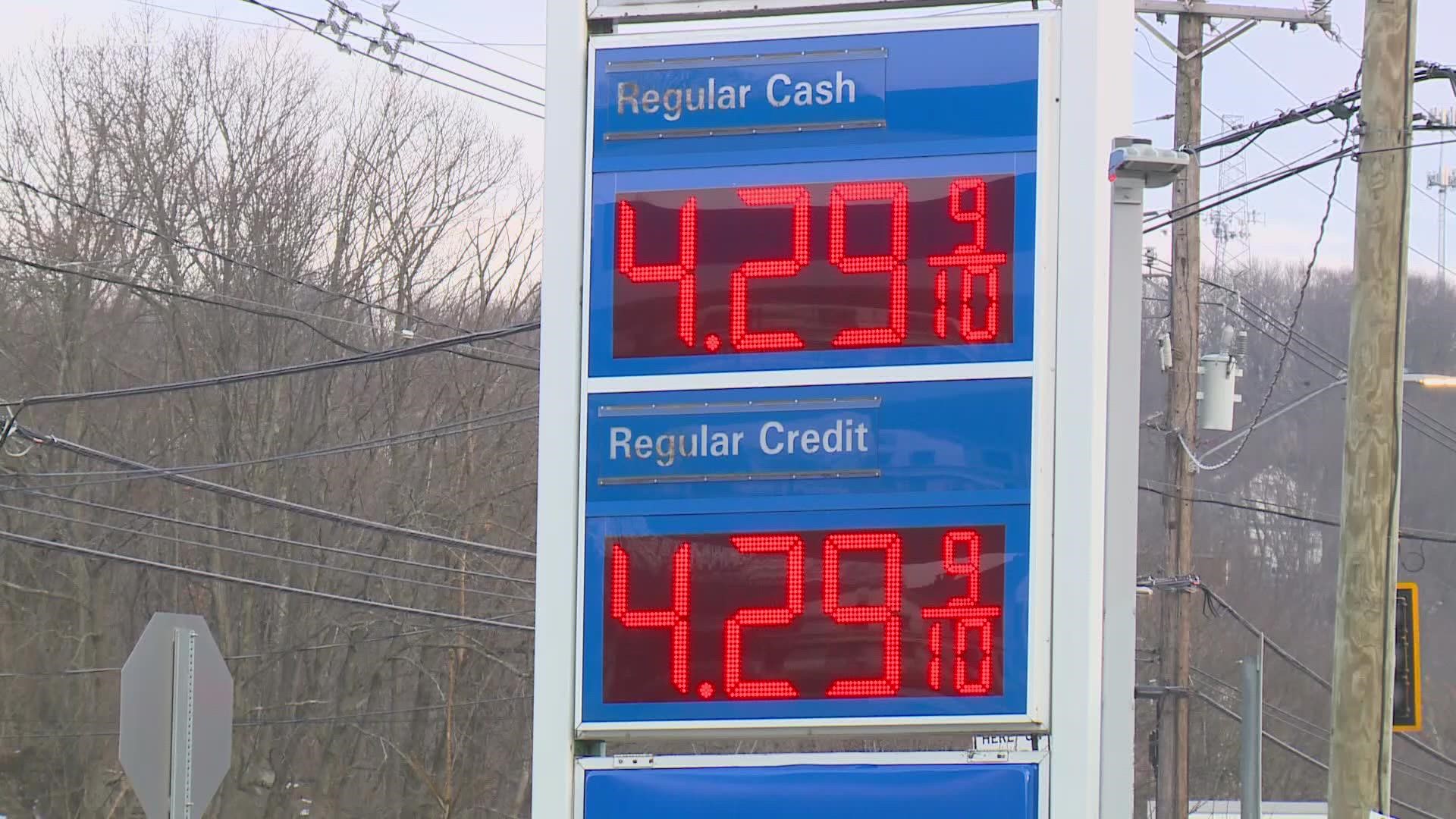 Attorney general Tong warns Connecticut residents about gas price gouging.