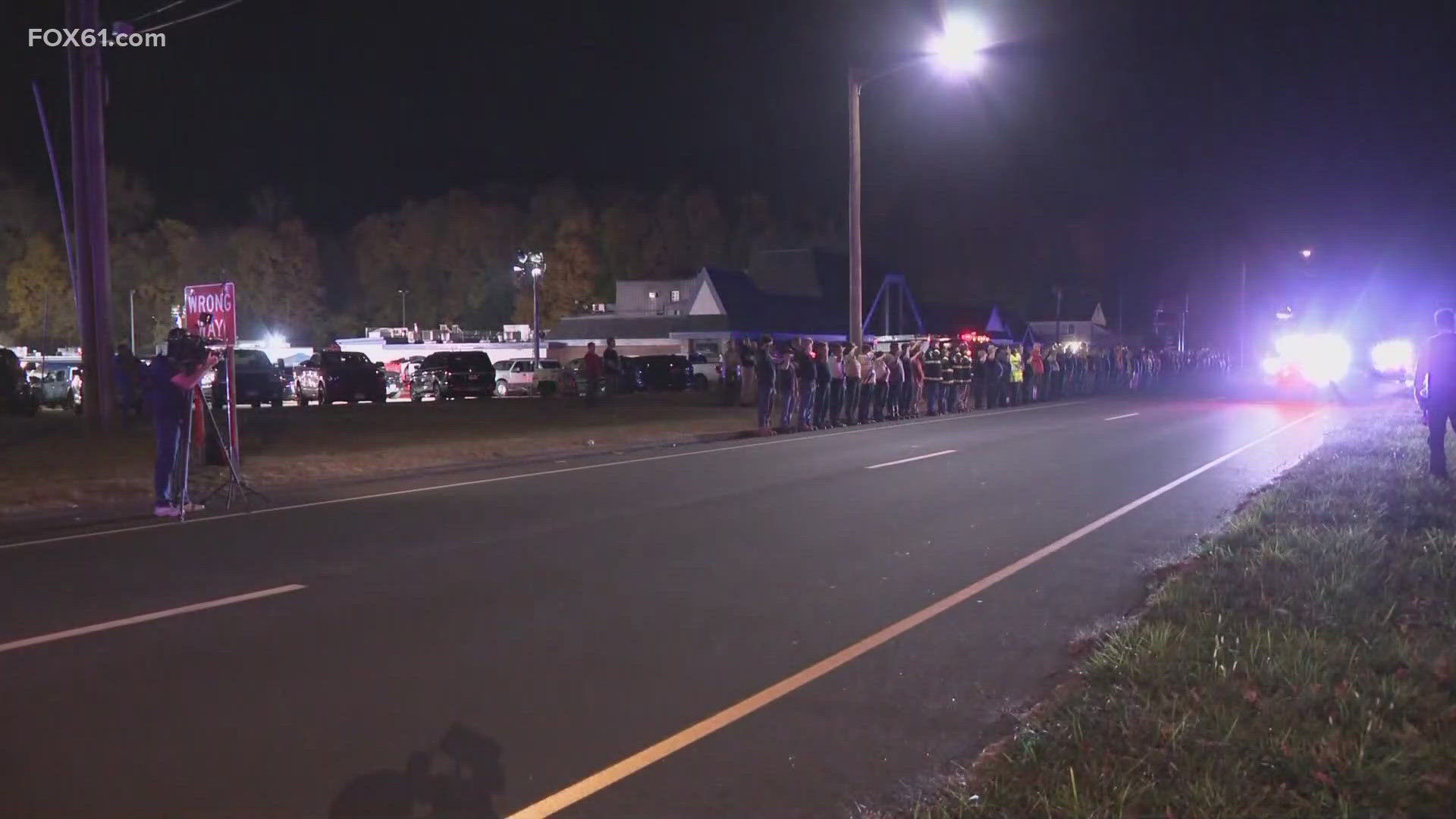 Wethersfield volunteer firefighter 66-year-old Robert Sharkevich, Sr., was killed in the line of duty Tuesday while helping to battle a brush fire in Berlin.