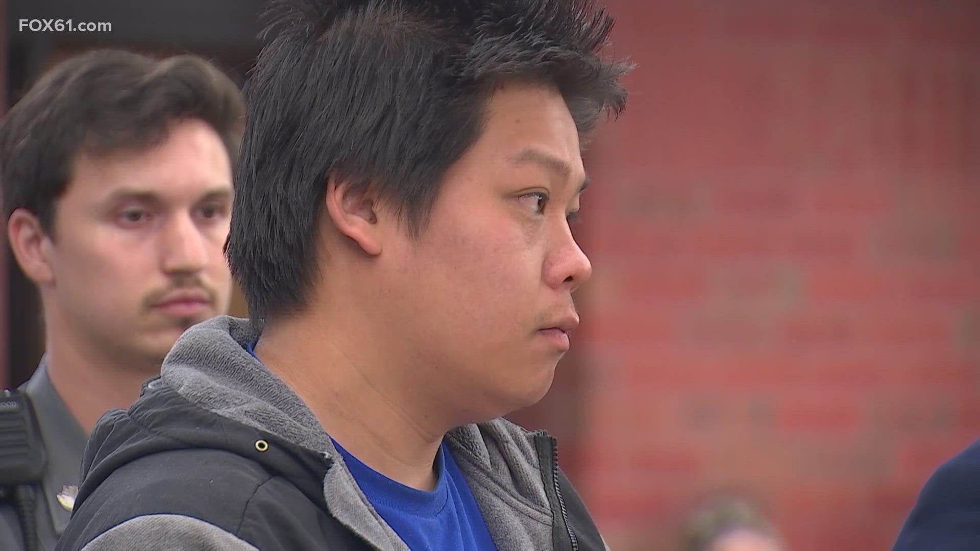 Tommy Nguyen, the reckless driver who hit and killed a construction worker in Hartford this week was arraigned in court Thursday surrounded by family and friends.