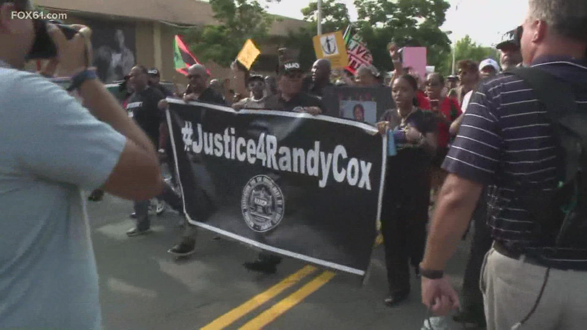 Randy Cox was paralyzed from the neck down after being injured in police custody.