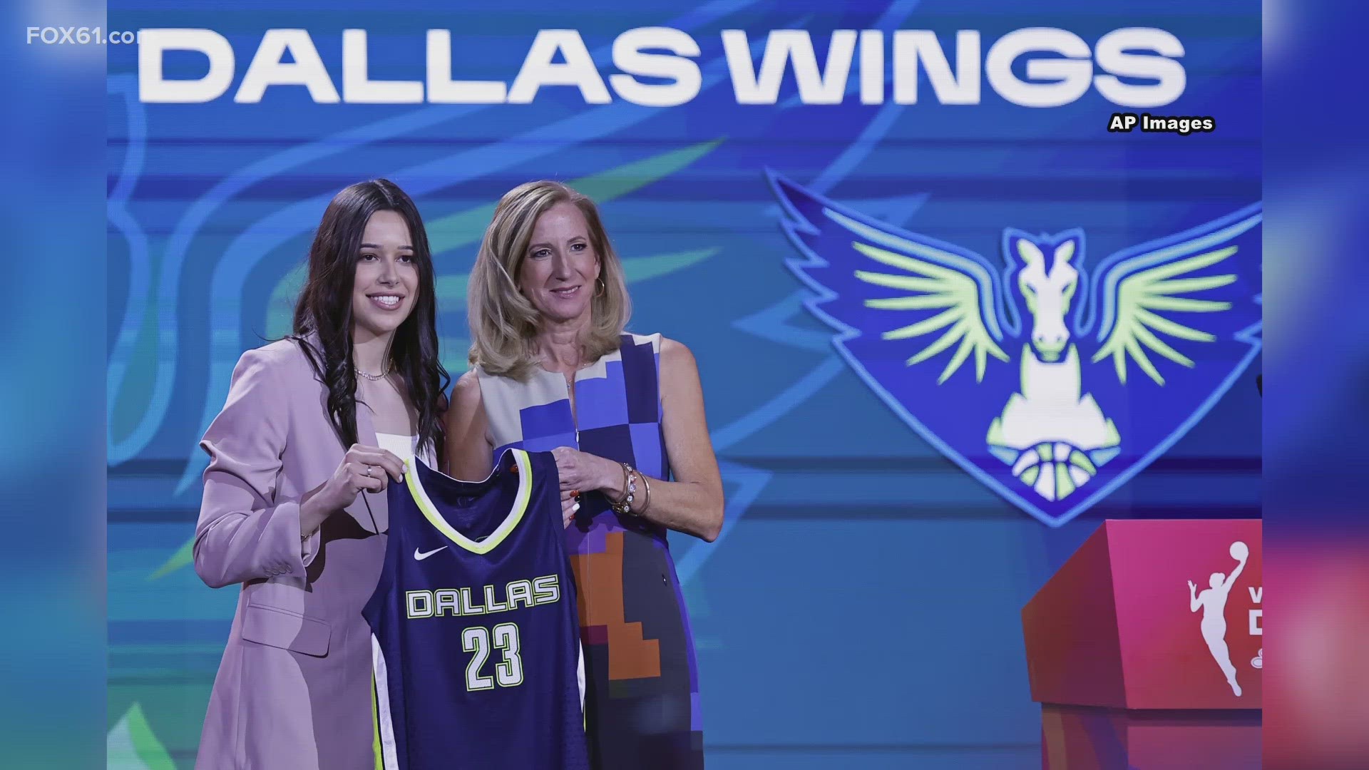Lopez Senechal was selected 5th overall to the Dallas Wings, and Juhasz was selected 16th in the second round to the Minnesota Lynx.