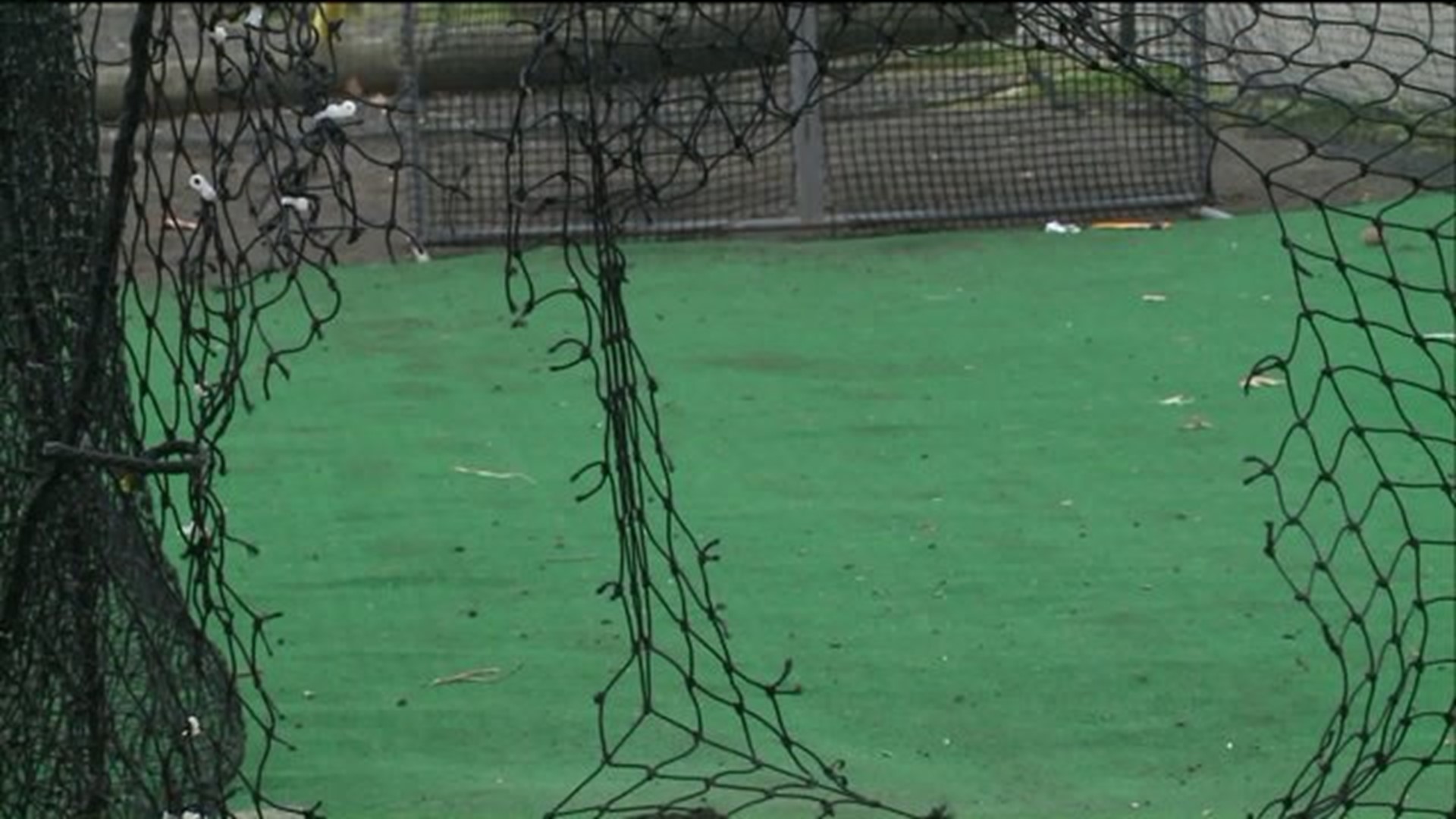 Branford baseball field vandalized