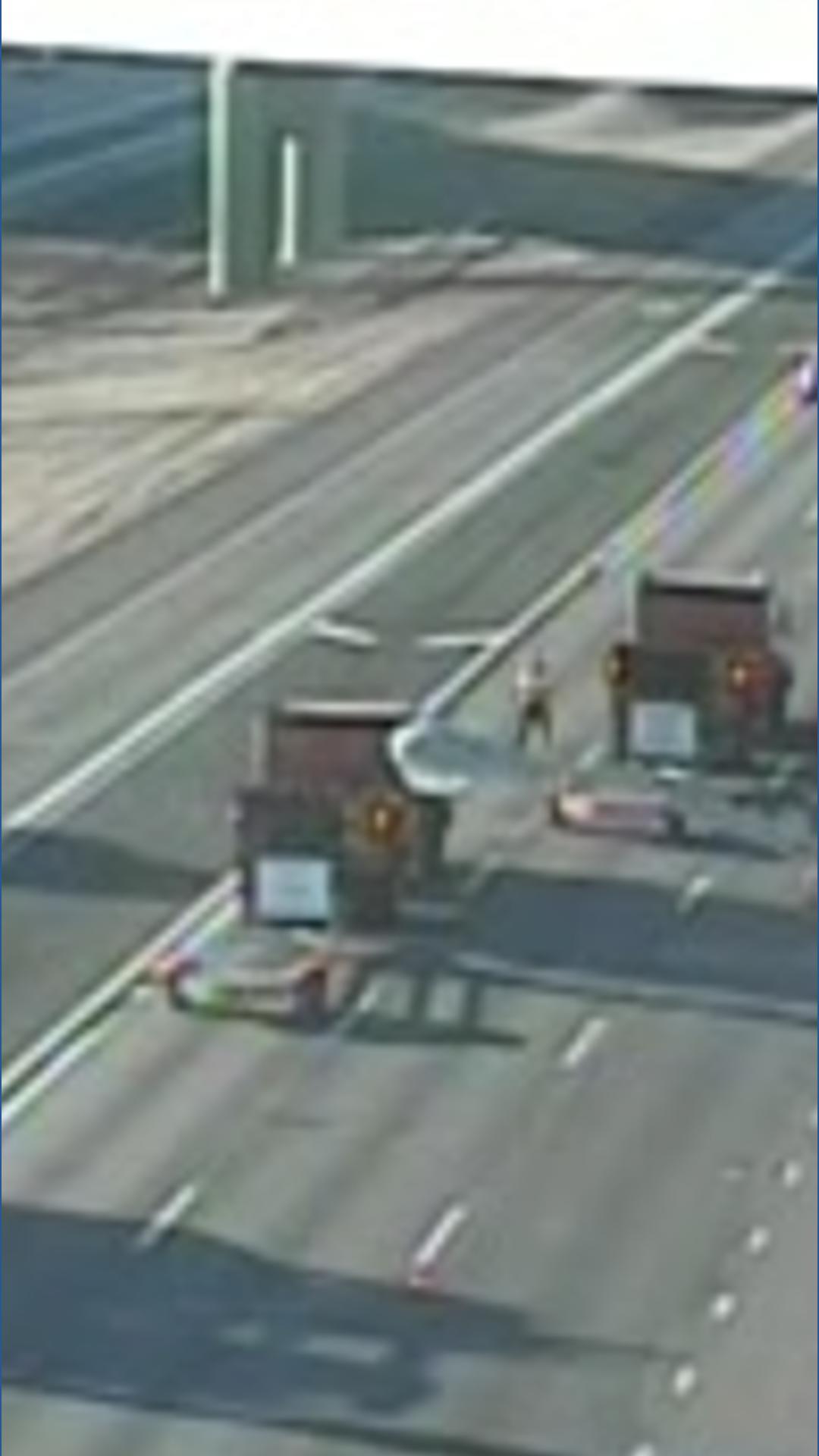 Pedestrian hit by tractor-trailer on I-84 west in Manchester | fox61.com