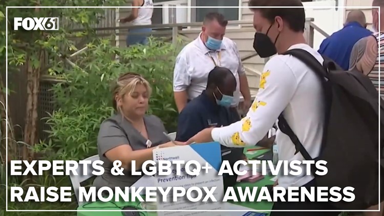 Health experts and LGBTQ activists raise awareness on monkeypox
