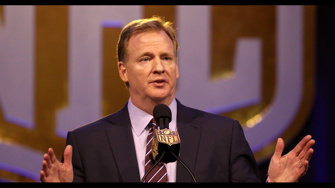 Roger Goodell: NFL Twitter account hacked and falsely reports  commissioner's death, The Independent