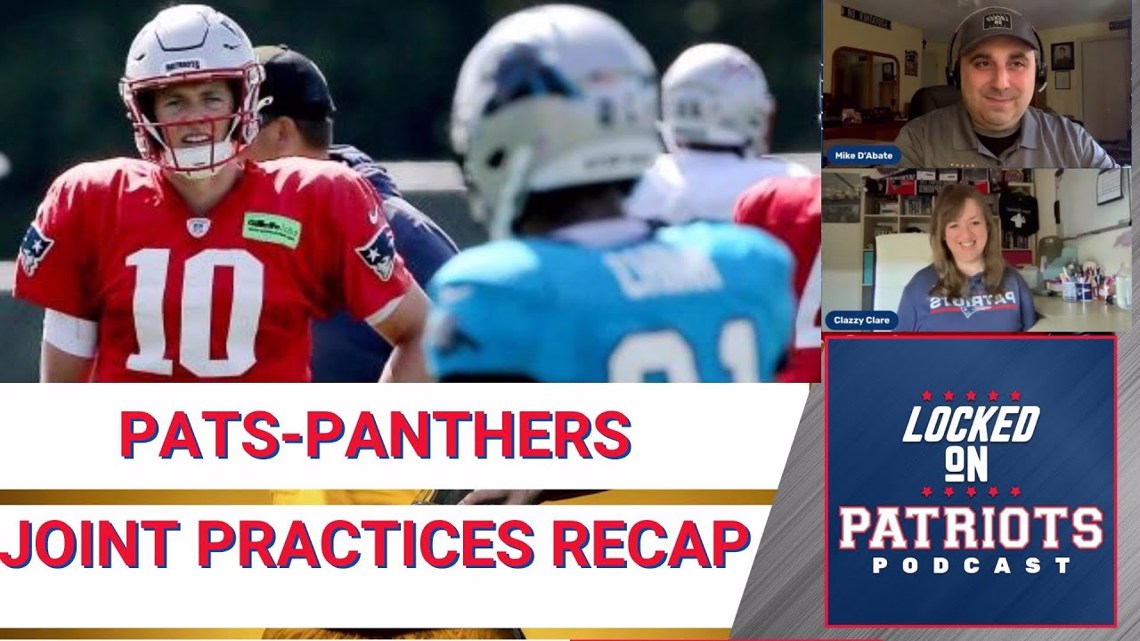 Patriots, Panthers get heated at joint practice with multiple