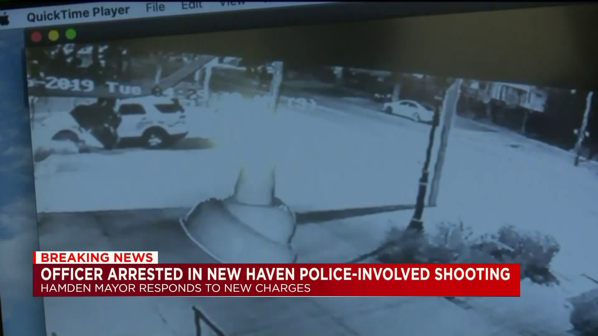 Hamden police officer charged in April shooting