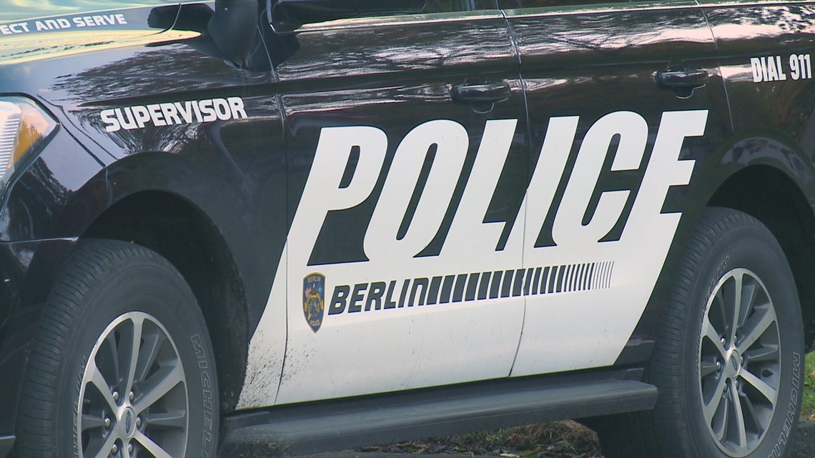 Man rammed police vehicles with toddlers in his car, Berlin police say