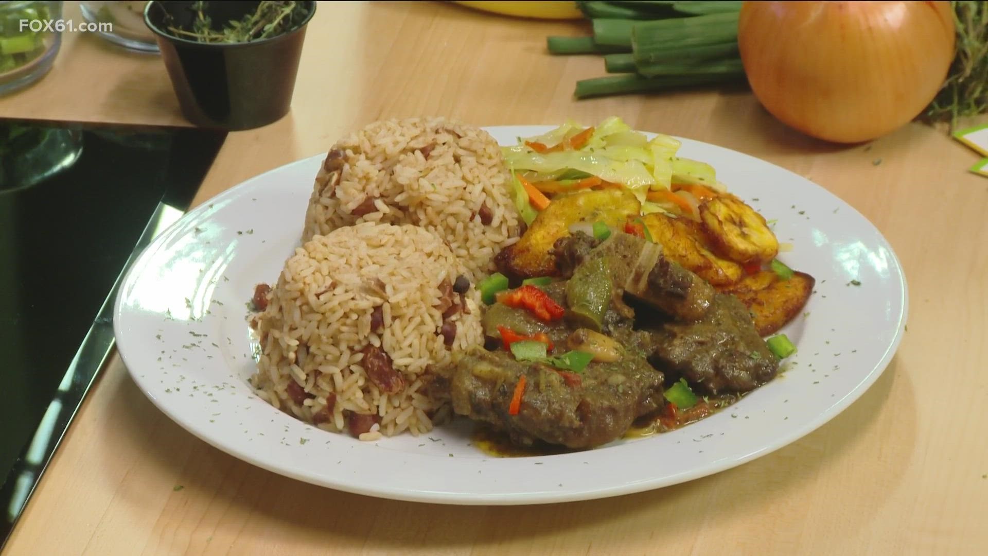 The Russell Restaurant makes oxtail, one of the many dishes found at the authentic Caribbean establishment.