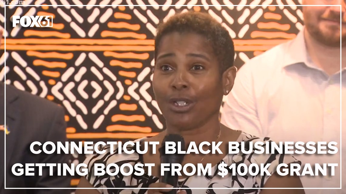 Connecticut Black businesses get boost from $100,000 grant