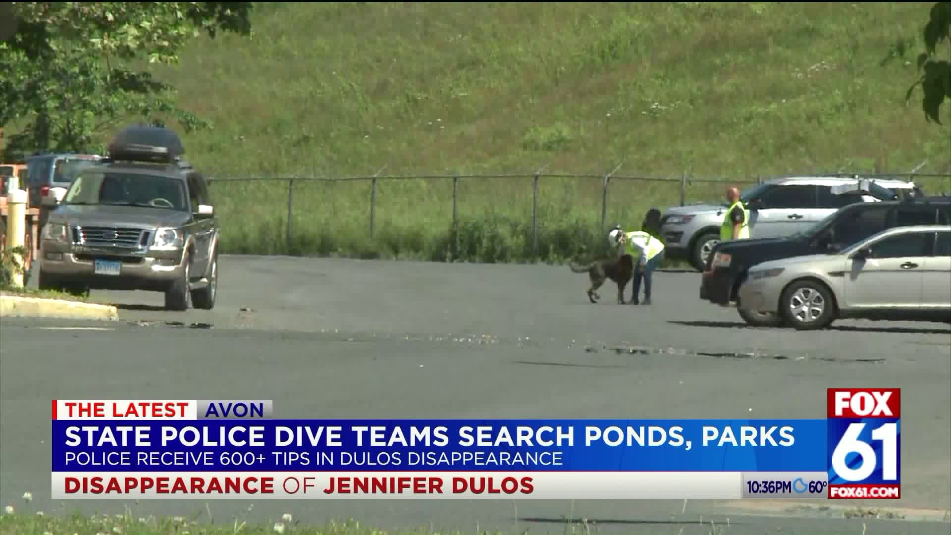 Police continue to search Avon pond and recycling facilities for clues in Dulos case