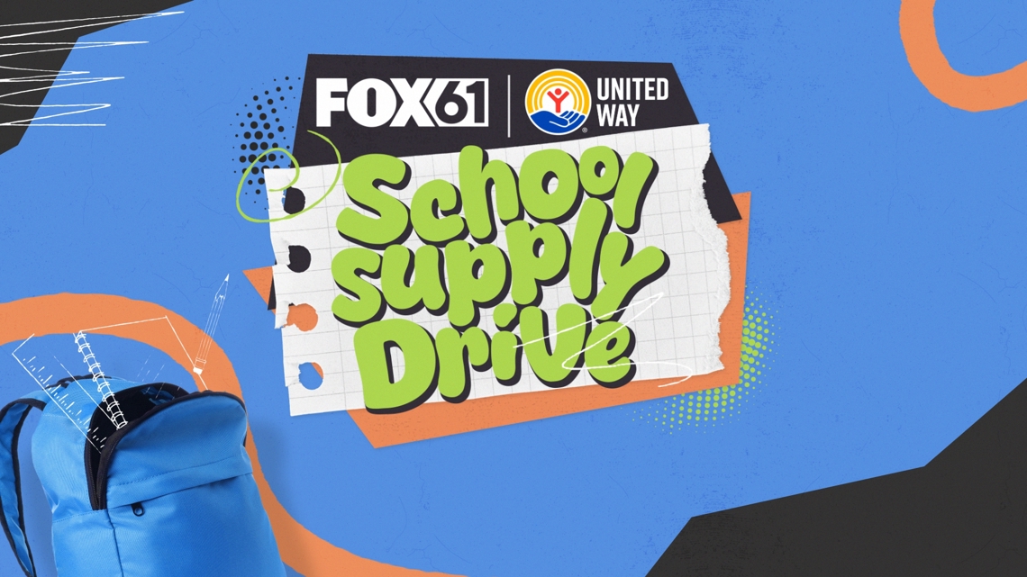 Help local students succeed in the classroom: Donate to the FOX61 School Supply Fundraiser