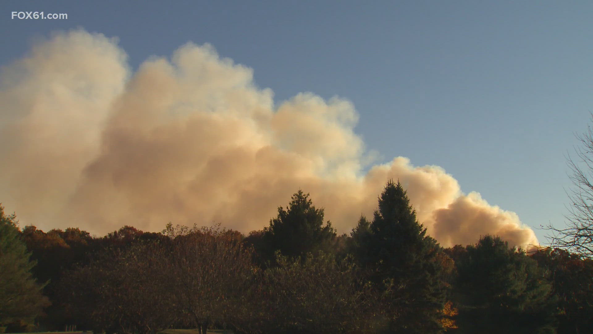 There are currently fires in Bristol, Roxbury, Oxford and East Lyme to name a few. With no rain in sight, the fire danger will remain high going forward. 