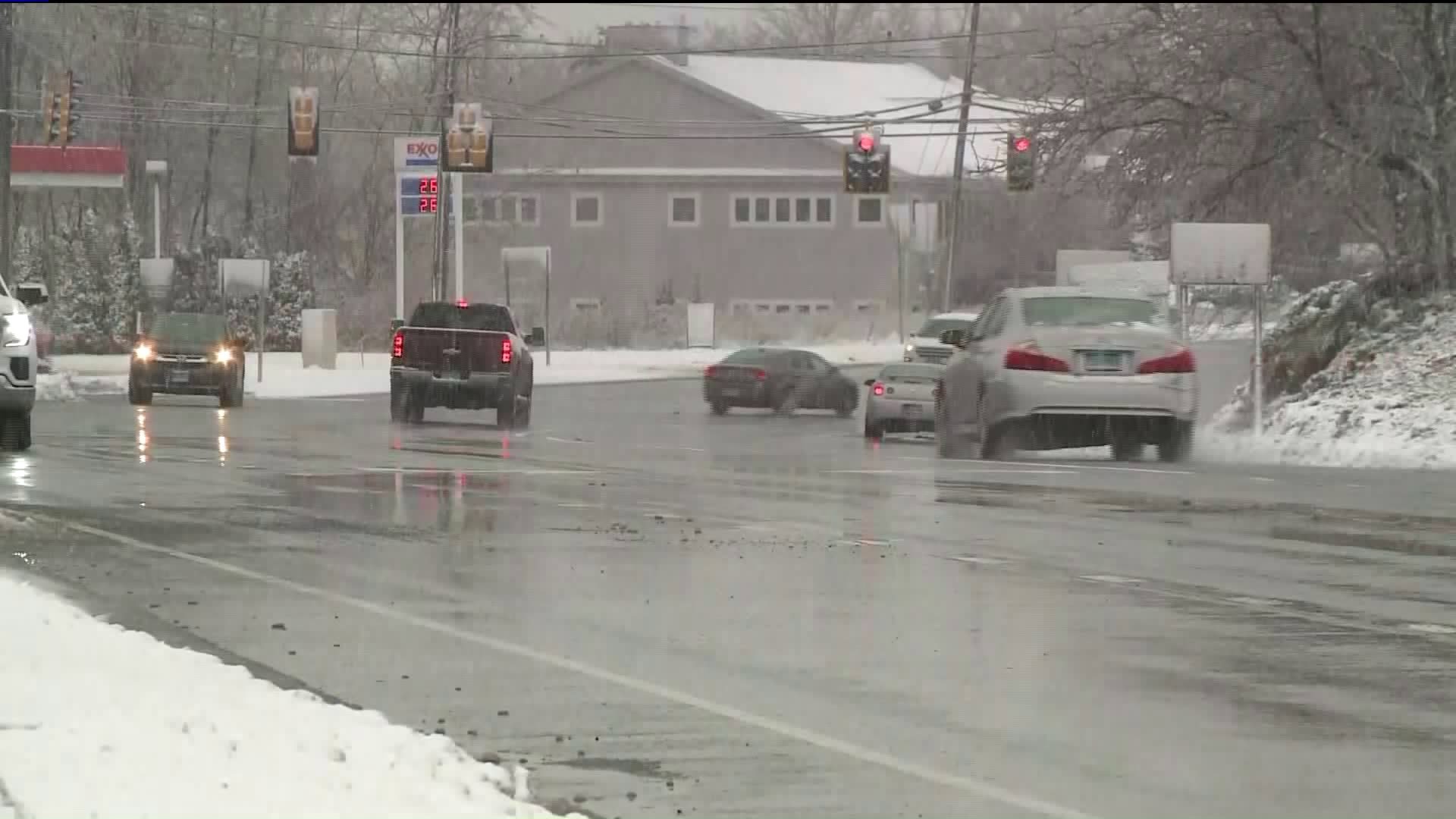 AAA has surge of calls from holiday weekend and winter storm