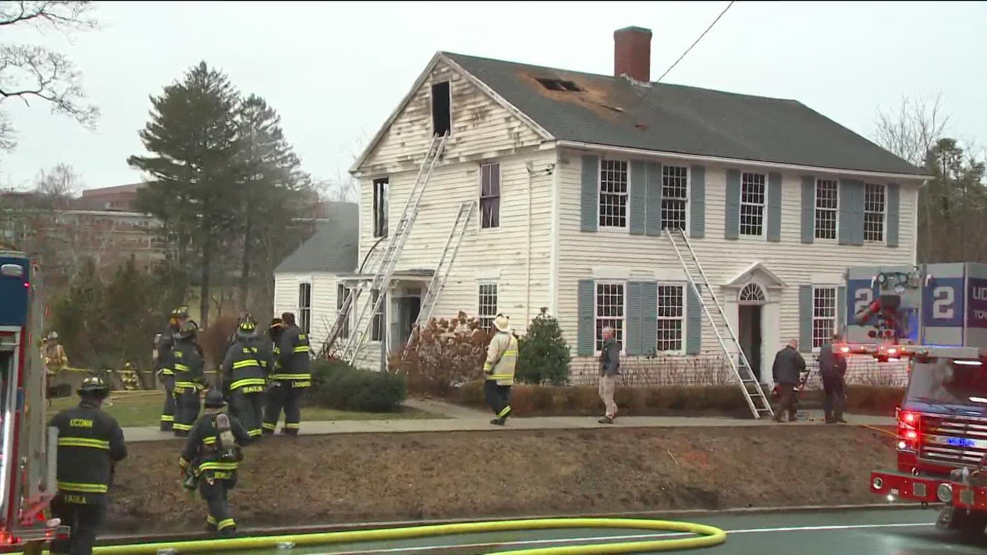 The Whitney house has been here since 1769, considered the oldest structure on the UConn Storrs campus.