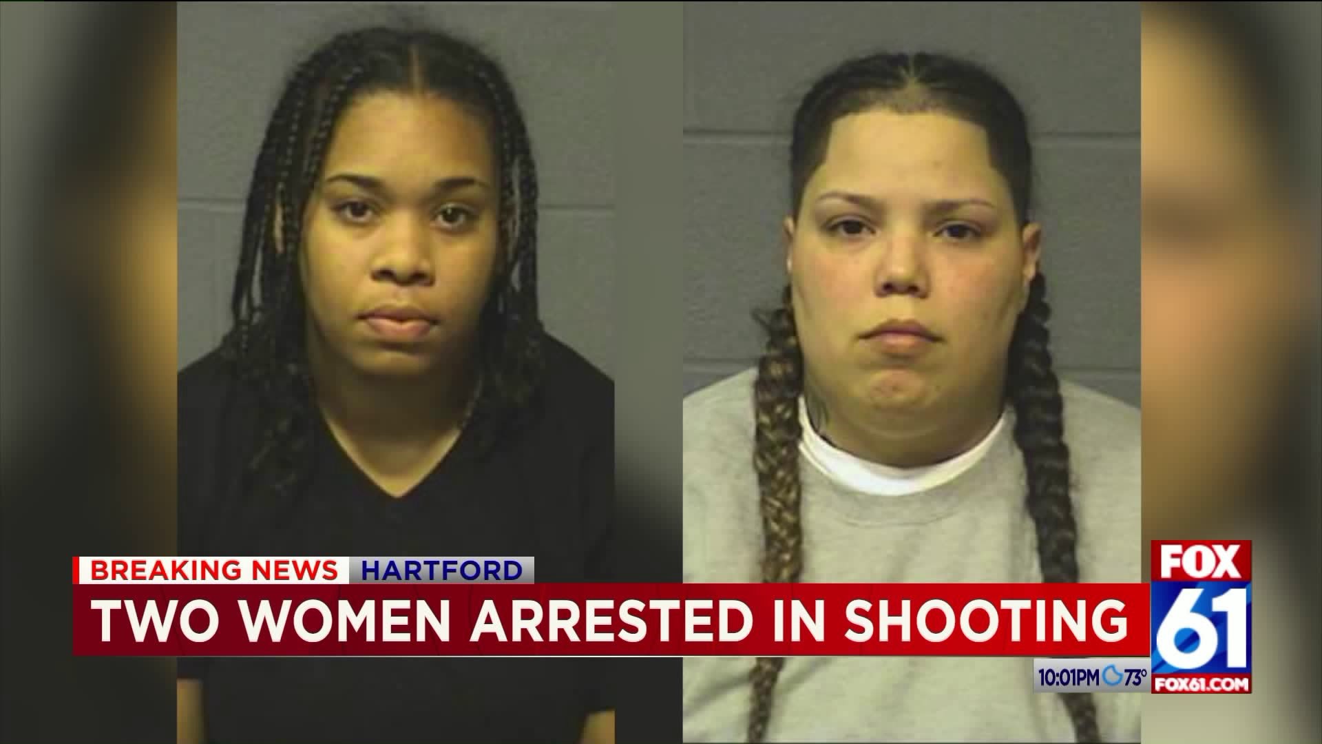 Two women arrested in Hartford shooting