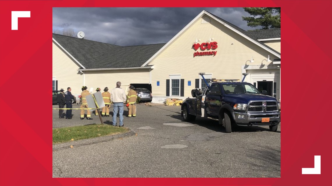 Car crashes into Connecticut pharmacy