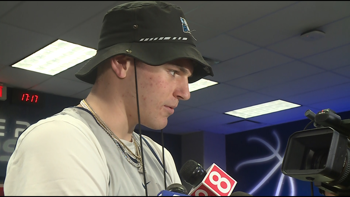 UConn's Donovan Clingan speaks ahead of Final Four matchup vs. UMiami | Full Interview