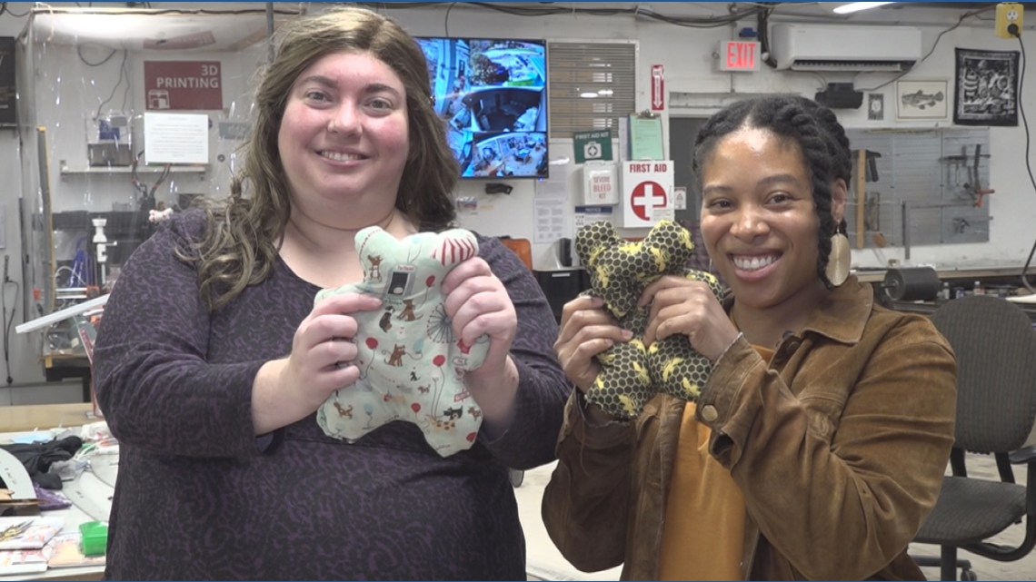 New Haven woman's handmade bears provide comfort for mental health struggles