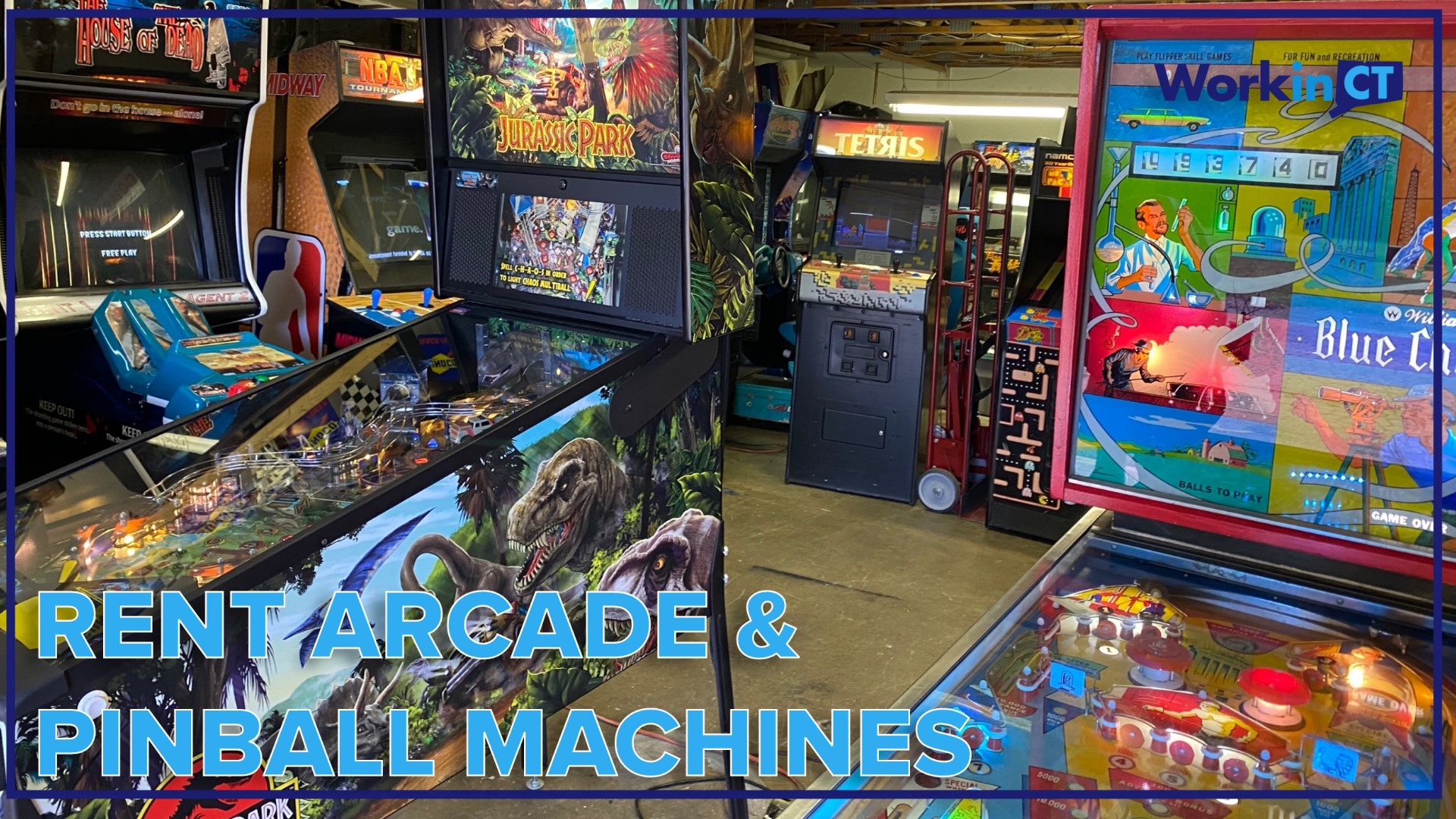 Pinball Machines, Arcades Games, and More 