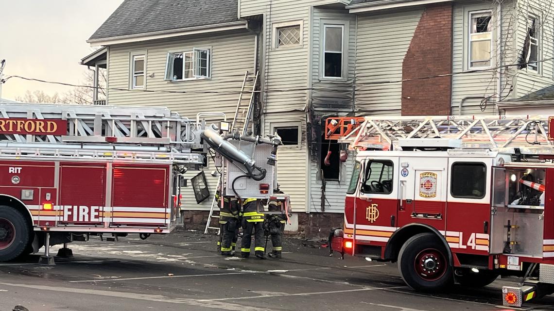 Hartford fire leaves 9 displaced from multi-family home Wednesday ...