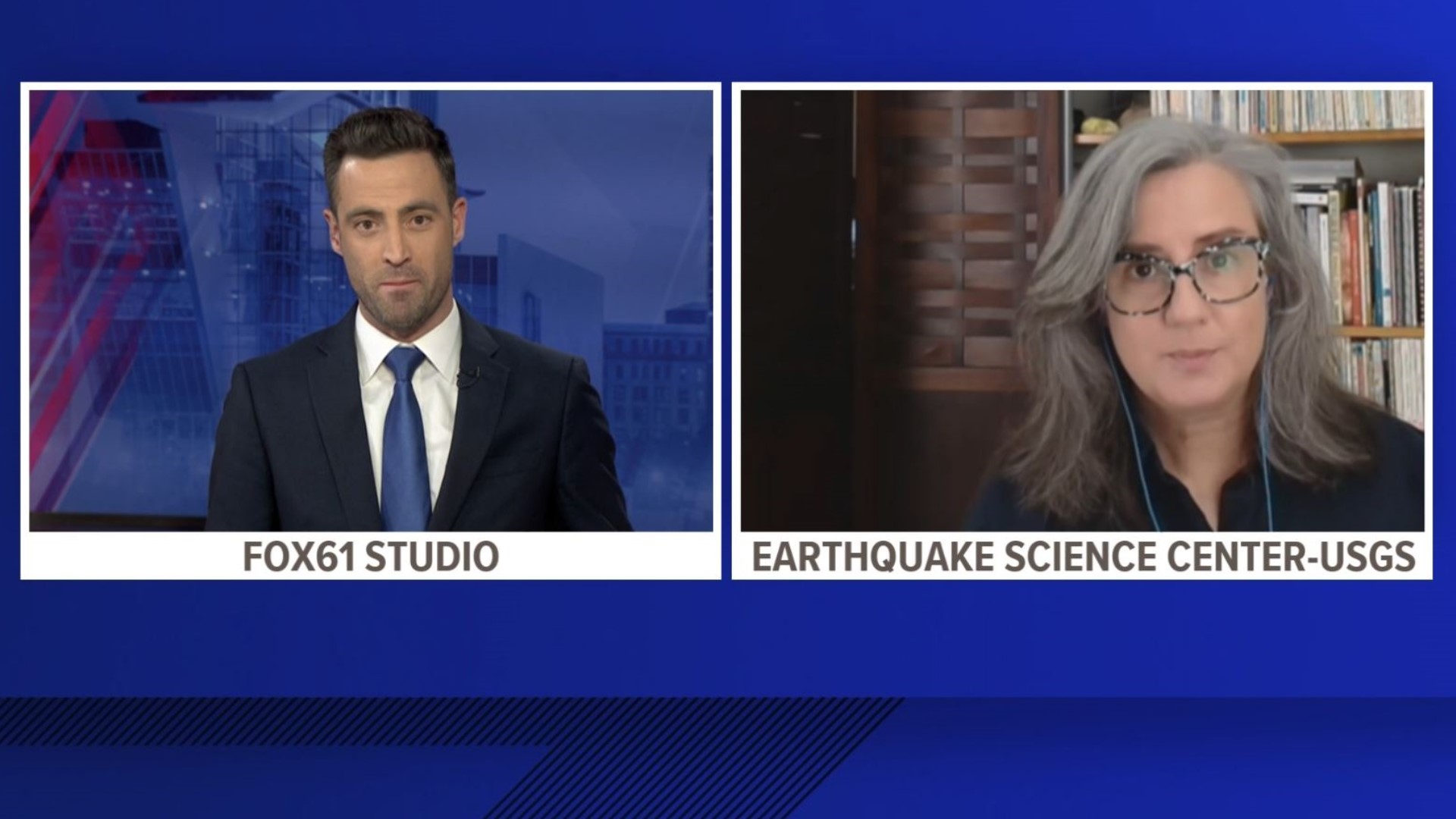 Christine Goulet, Ph.D., Dir. of the Earthquake Science Center for the U.S. Geological Survey explains what earthquakes are and how Conn. was impacted by one in N.J.