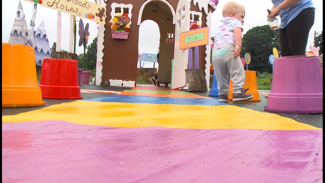 Life sized Candy Land game comes to Wallingford farm