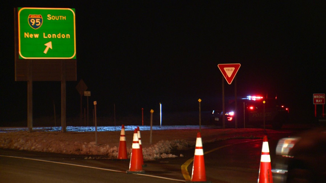 Two dead in wrongway crash on I95 in Stonington