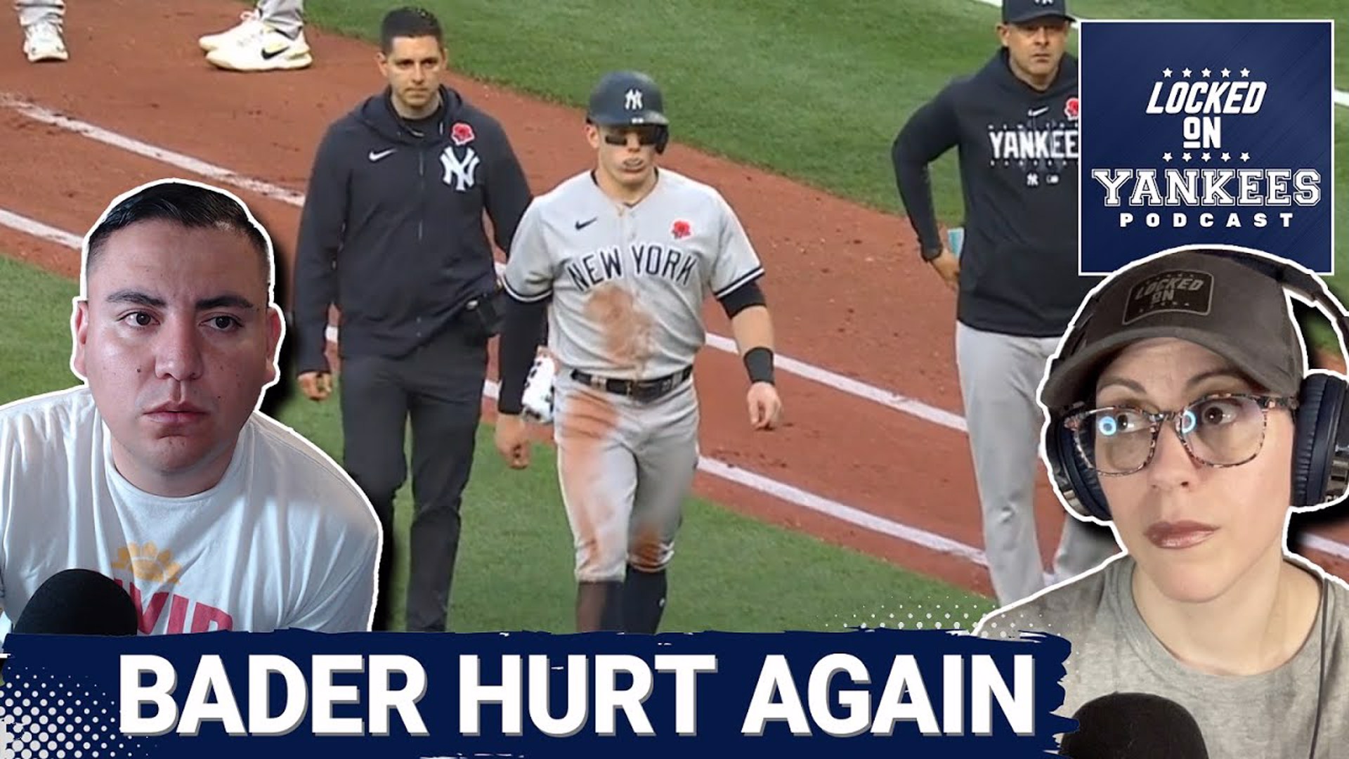 UPDATE: Latest on Yankees' Harrison Bader's injury, NY Yankees Podcast