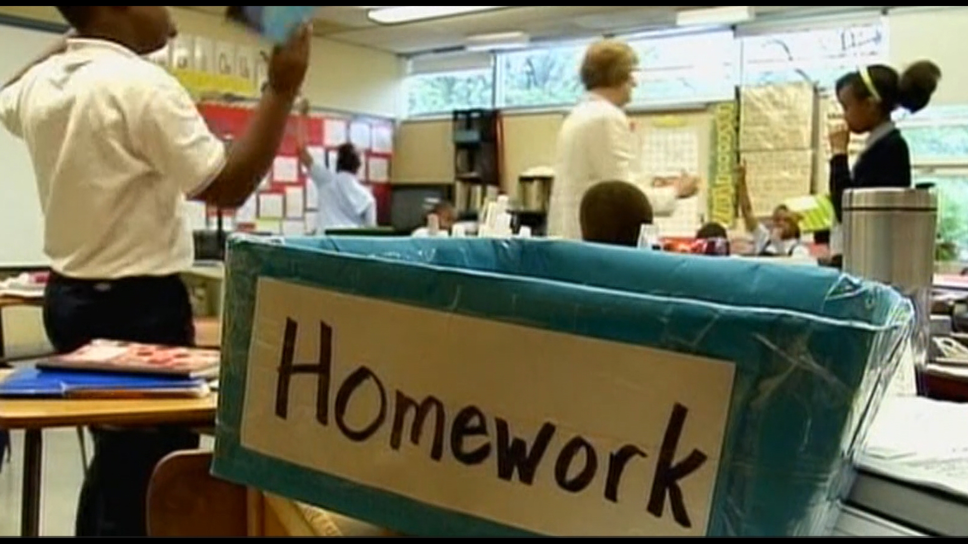 State data shows that the percentage of K-12 students who are chronically absent is coming down after jumping during the pandemic.