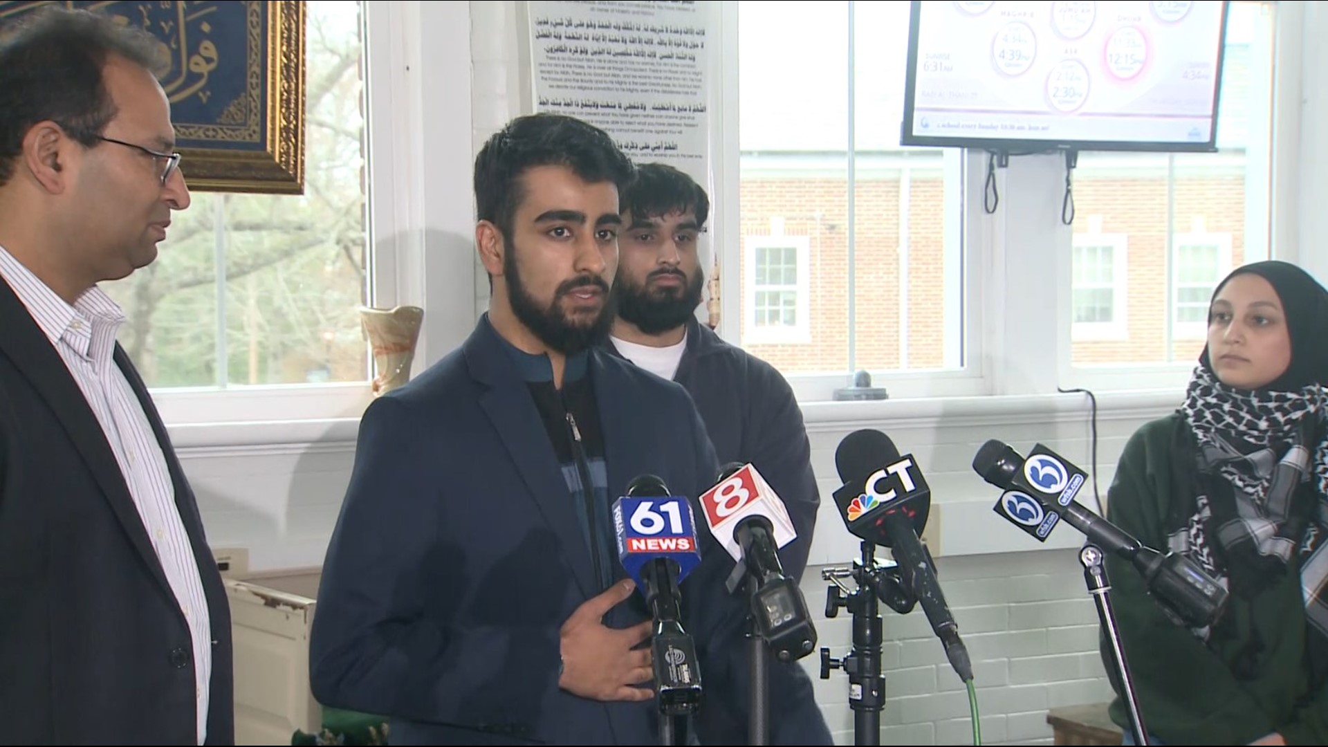 As the Israel-Hamas War continues, students at UConn campuses in Storrs and Stamford said they are receiving messages of hate.