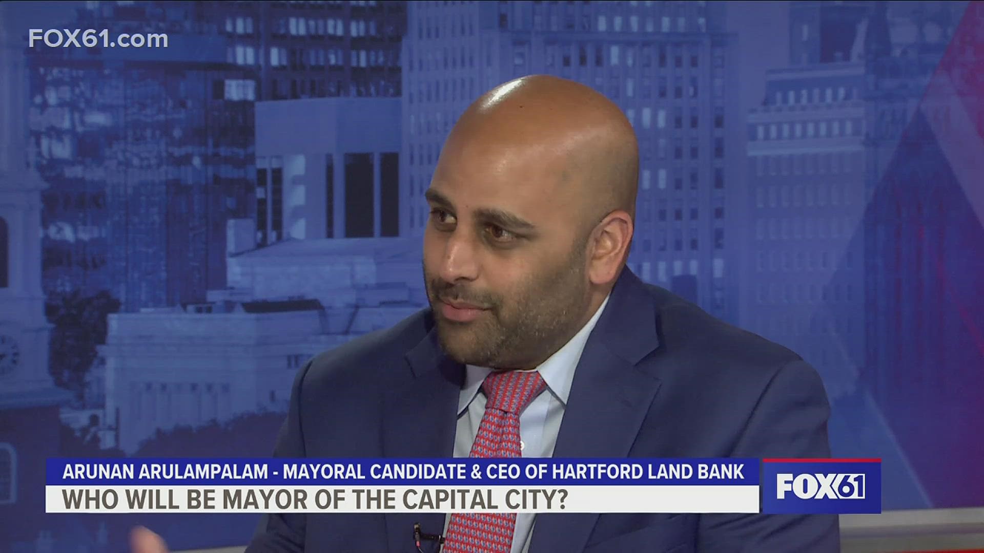 We sit down with one of the candidates for mayor of Hartford