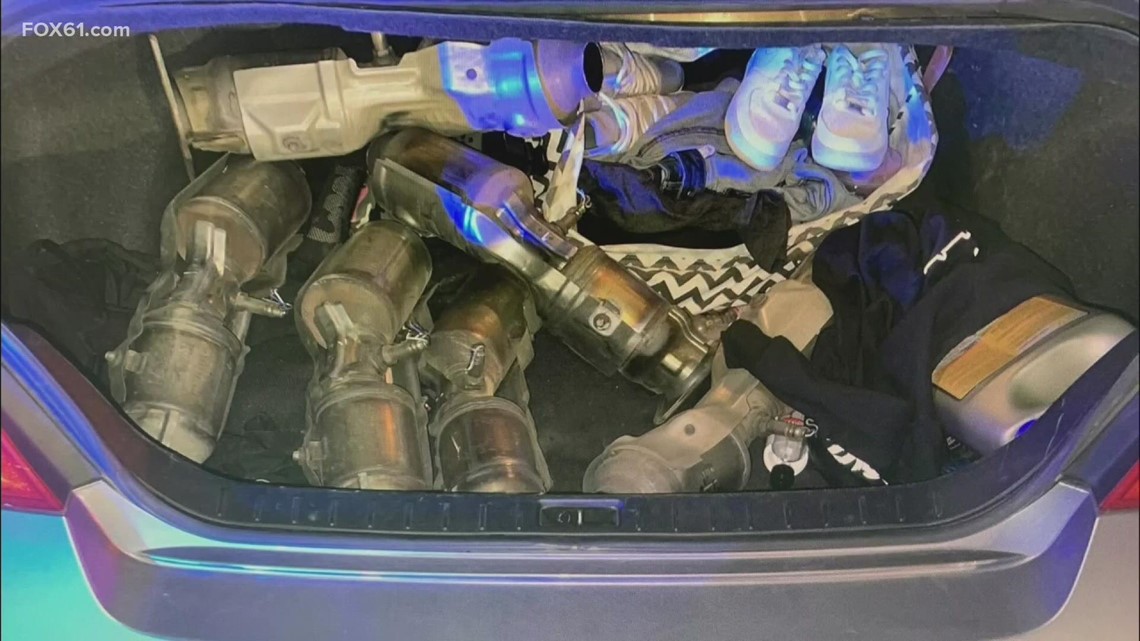 Catalytic converter thefts rising in Connecticut