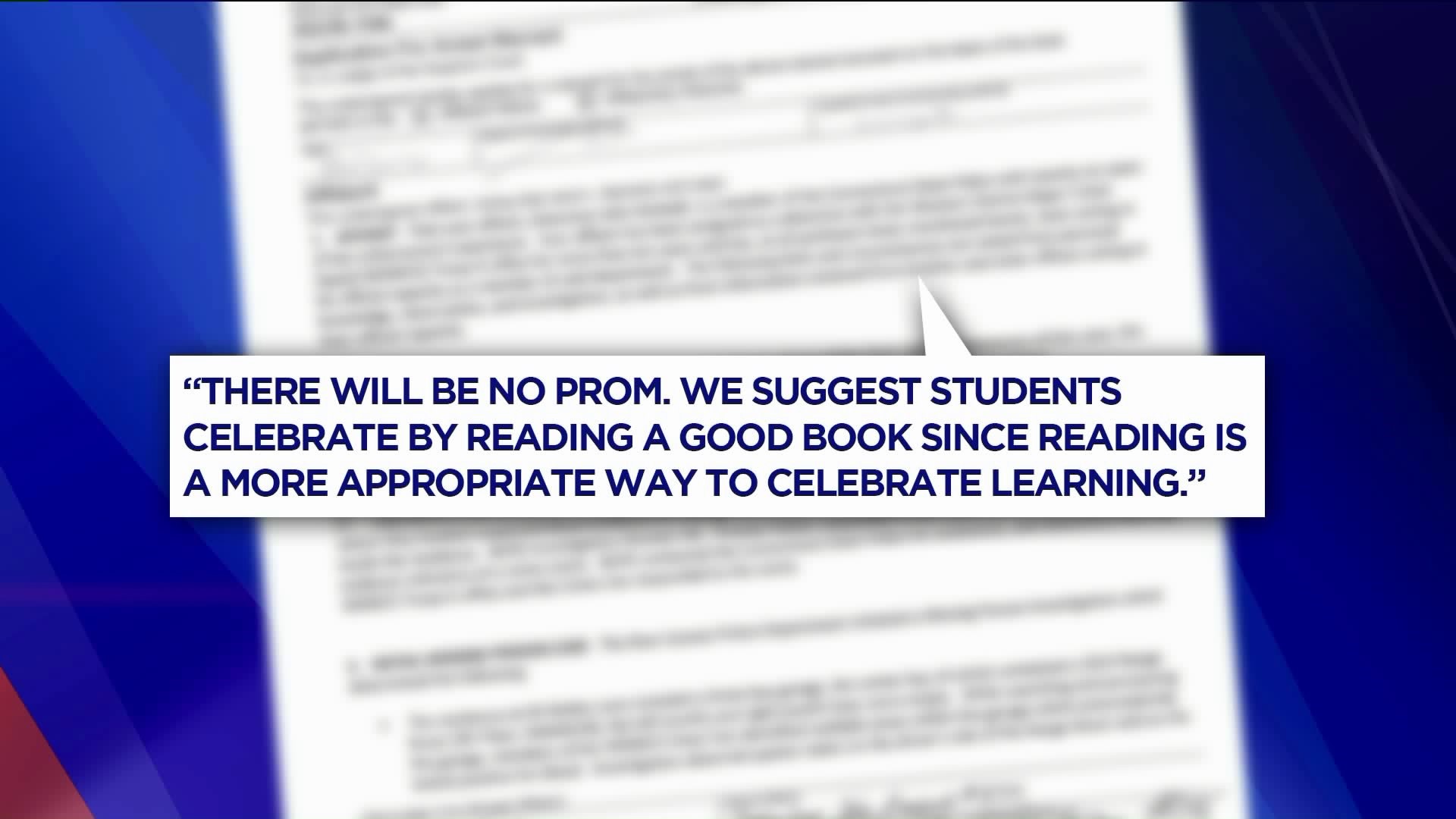 Fake Hartford school letter saying prom is canceled, has parents concerned