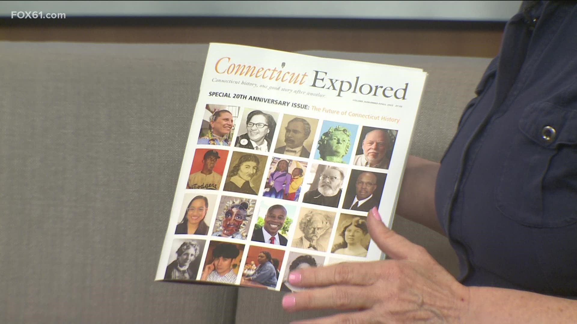 Connecticut Explored magazine has announced its  “20 for 20: Innovation in Connecticut History" series. Kathy Hermes visited Studio 61 to share more details.