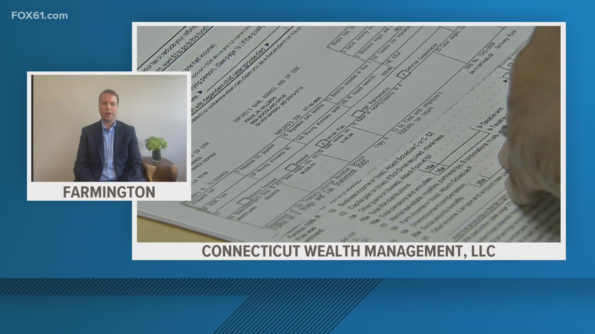 Individual income tax returns are due on April 18. Have you started yet? Patrick Sullivan from Connecticut Wealth Management provides tips ahead of the day.