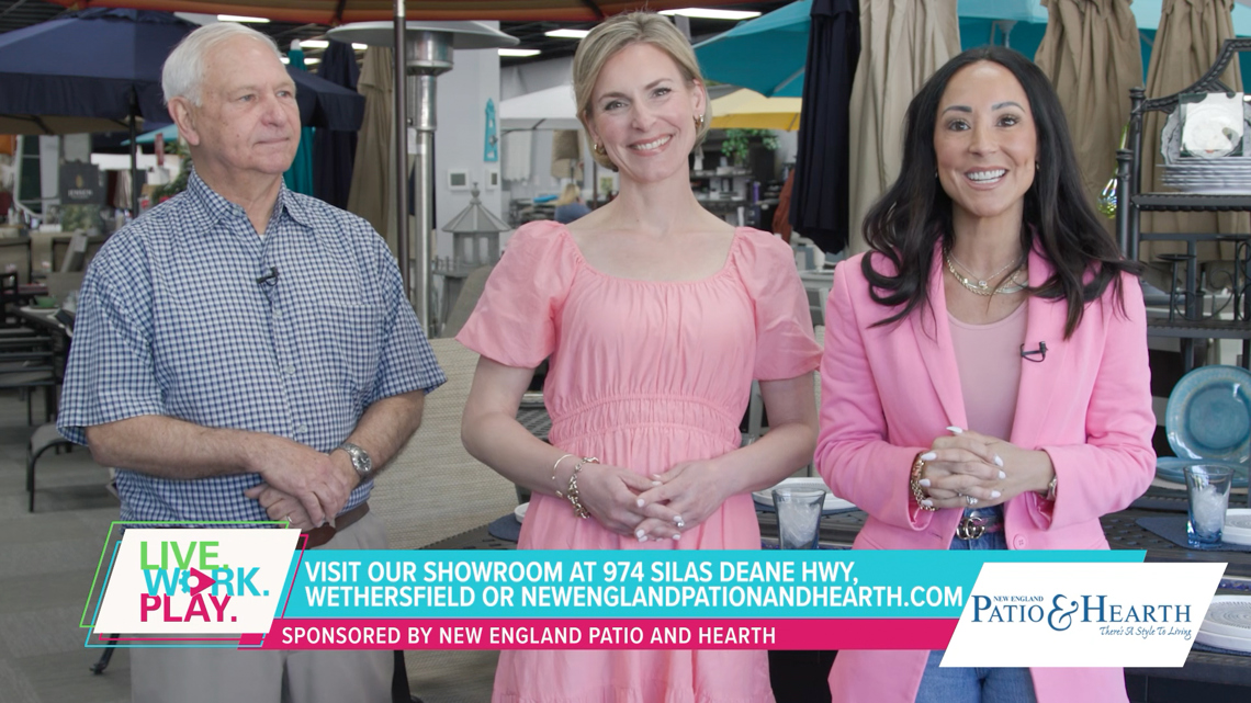 Turn your outdoor patio into an extension of your home with so many options from New England Patio & Hearth. Learn more on Live. Work. Play.
