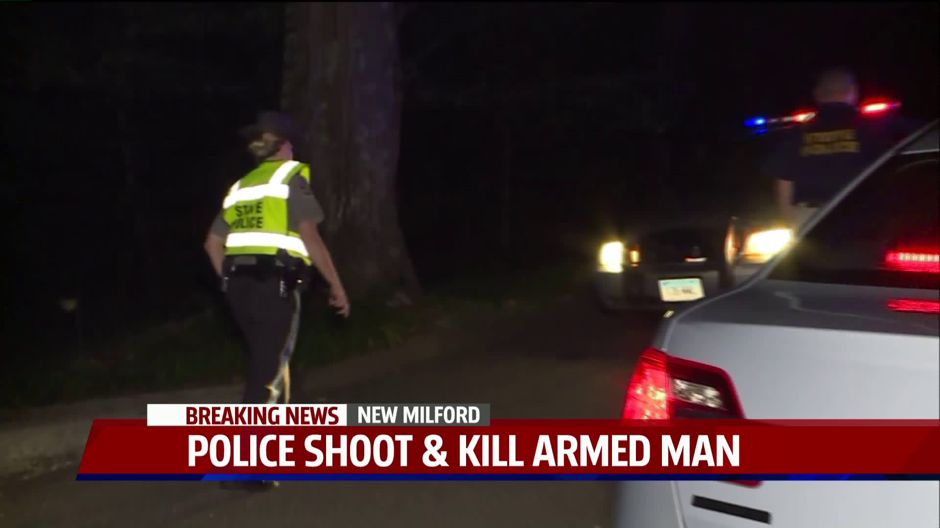 New Milford police shoot and kill armed man