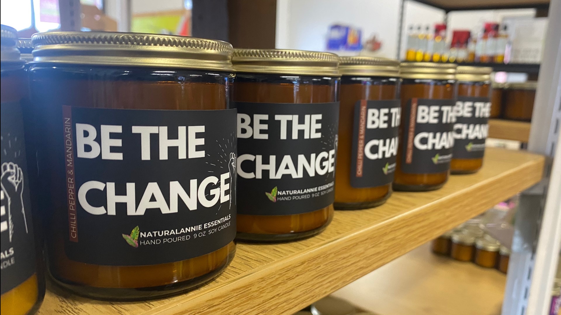 NaturalAnnie Essentials is CT Black woman owned candle business