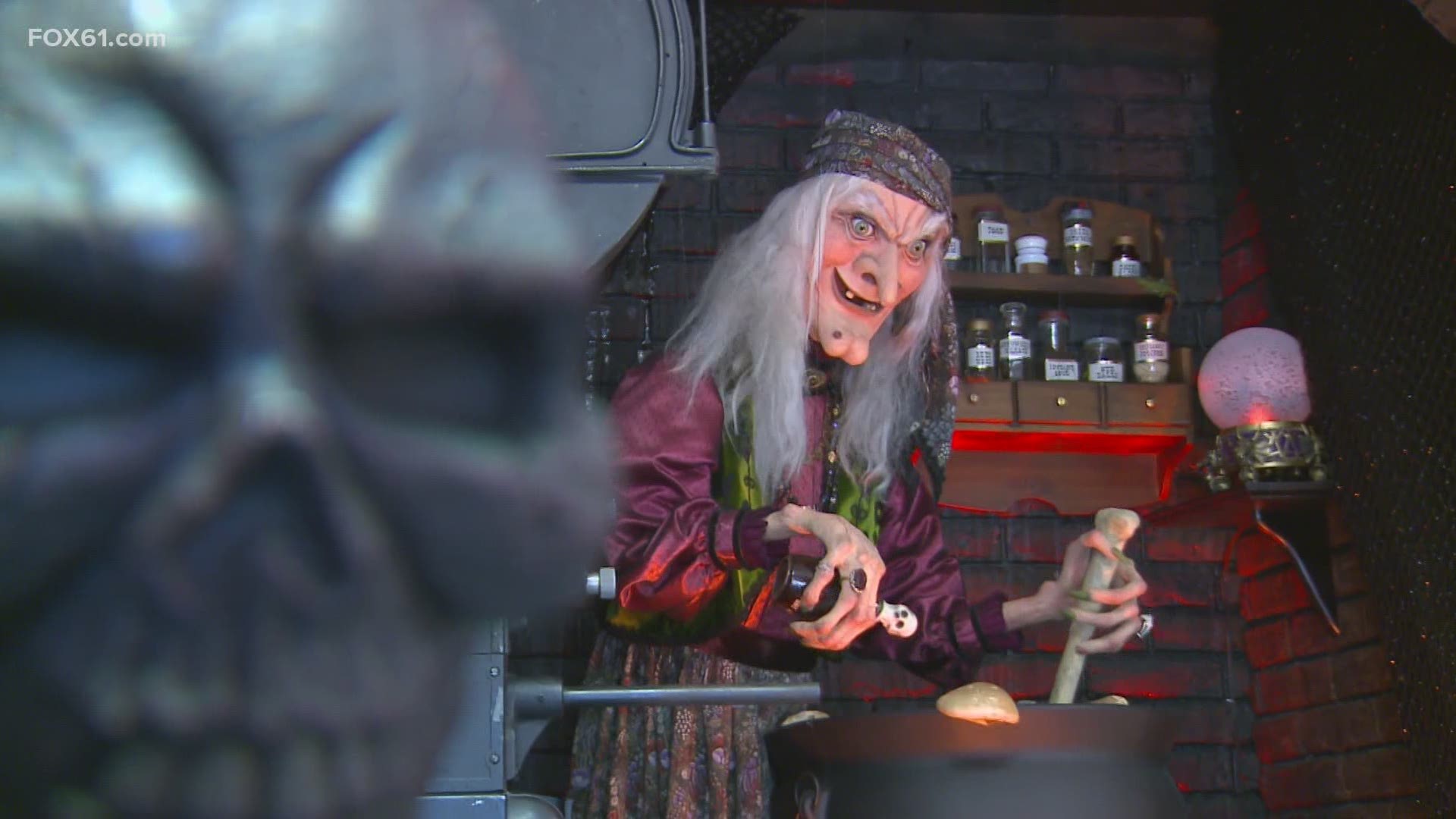After being in Bristol for the past few years, founder Cortlandt Hull moved the Witch’s Dungeon to Plainville just in time for Halloween.