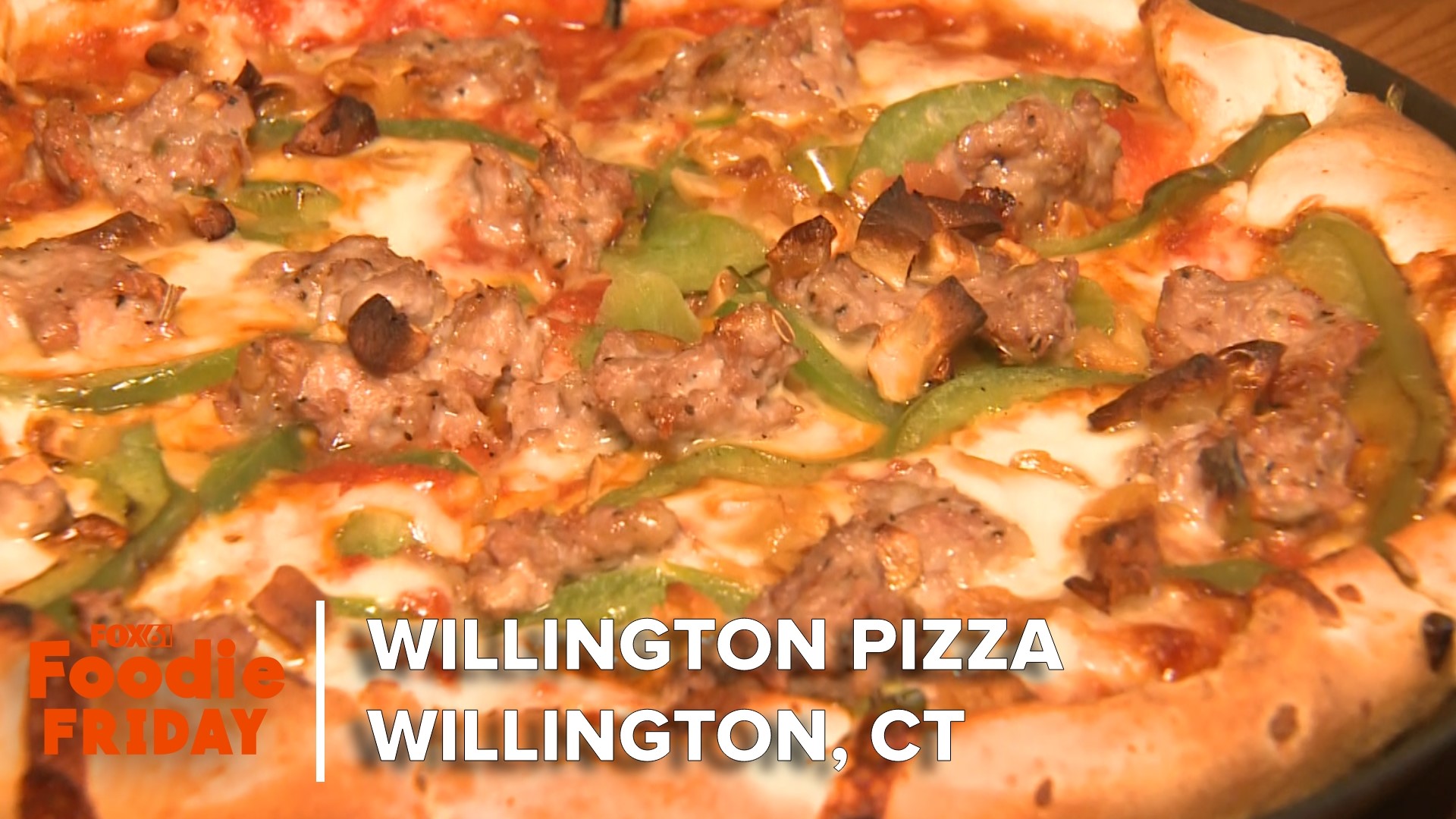 FOX61's Rachel Piscitelli visits Willington Pizza for Foodie Friday.