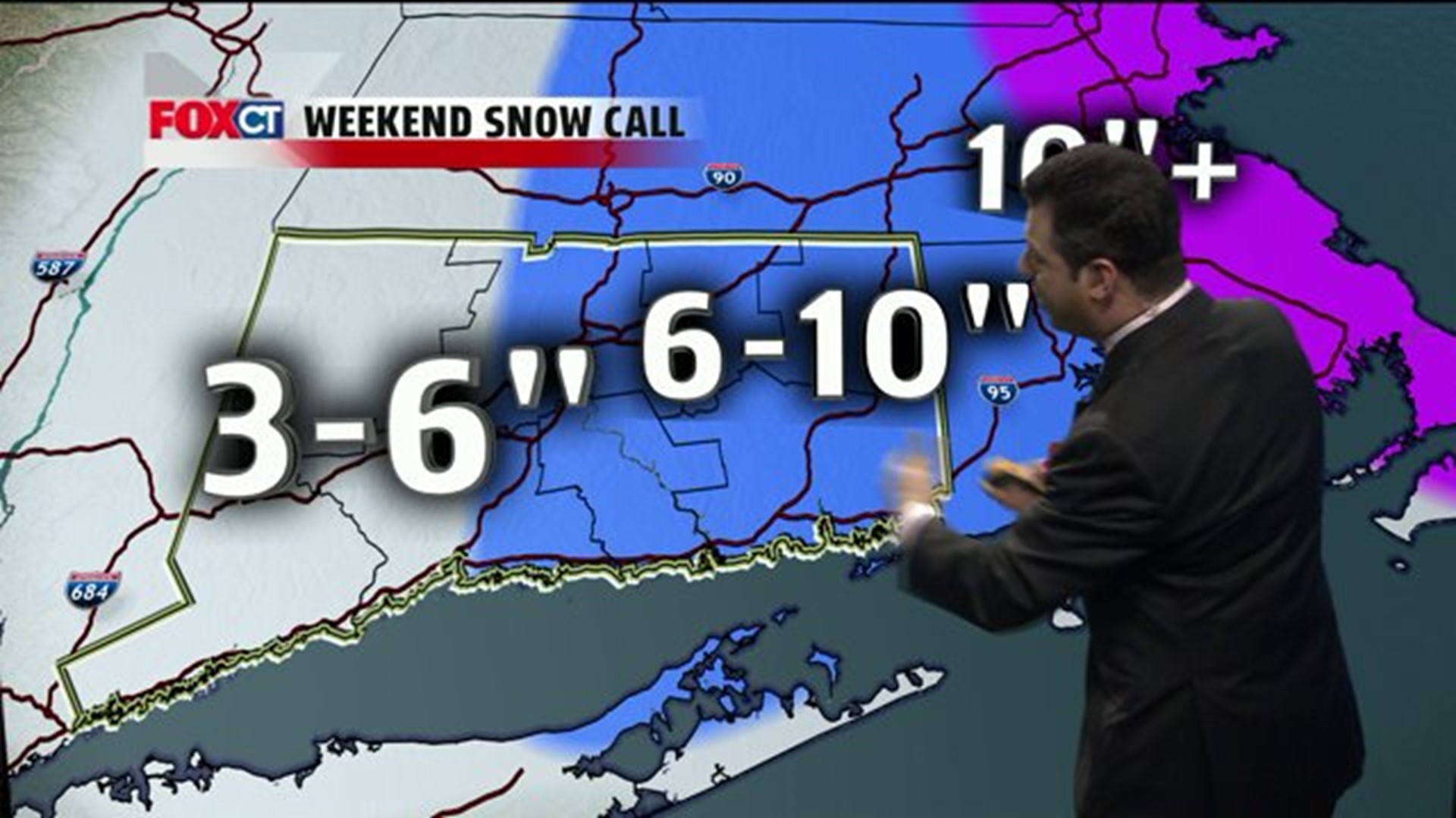 Friday forecast: cold, snow and wind for V-Day
