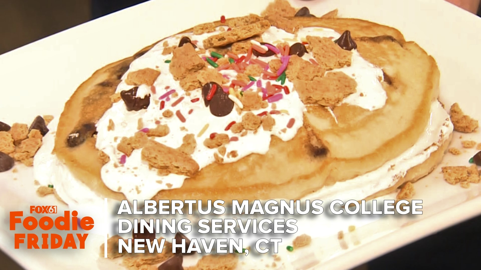 Foodie Friday and School Squad combine! FOX61's Matt Scott visited Albertus Magnus College in New Haven for move-in day.