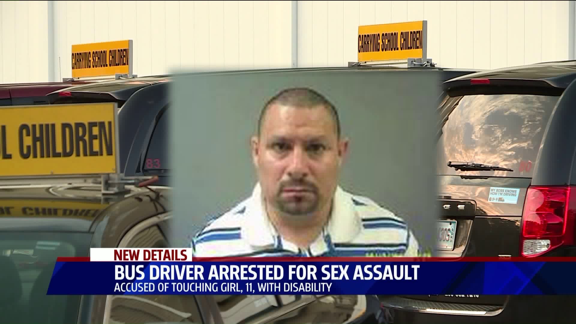 Bus driver arrested on sexual assault charges
