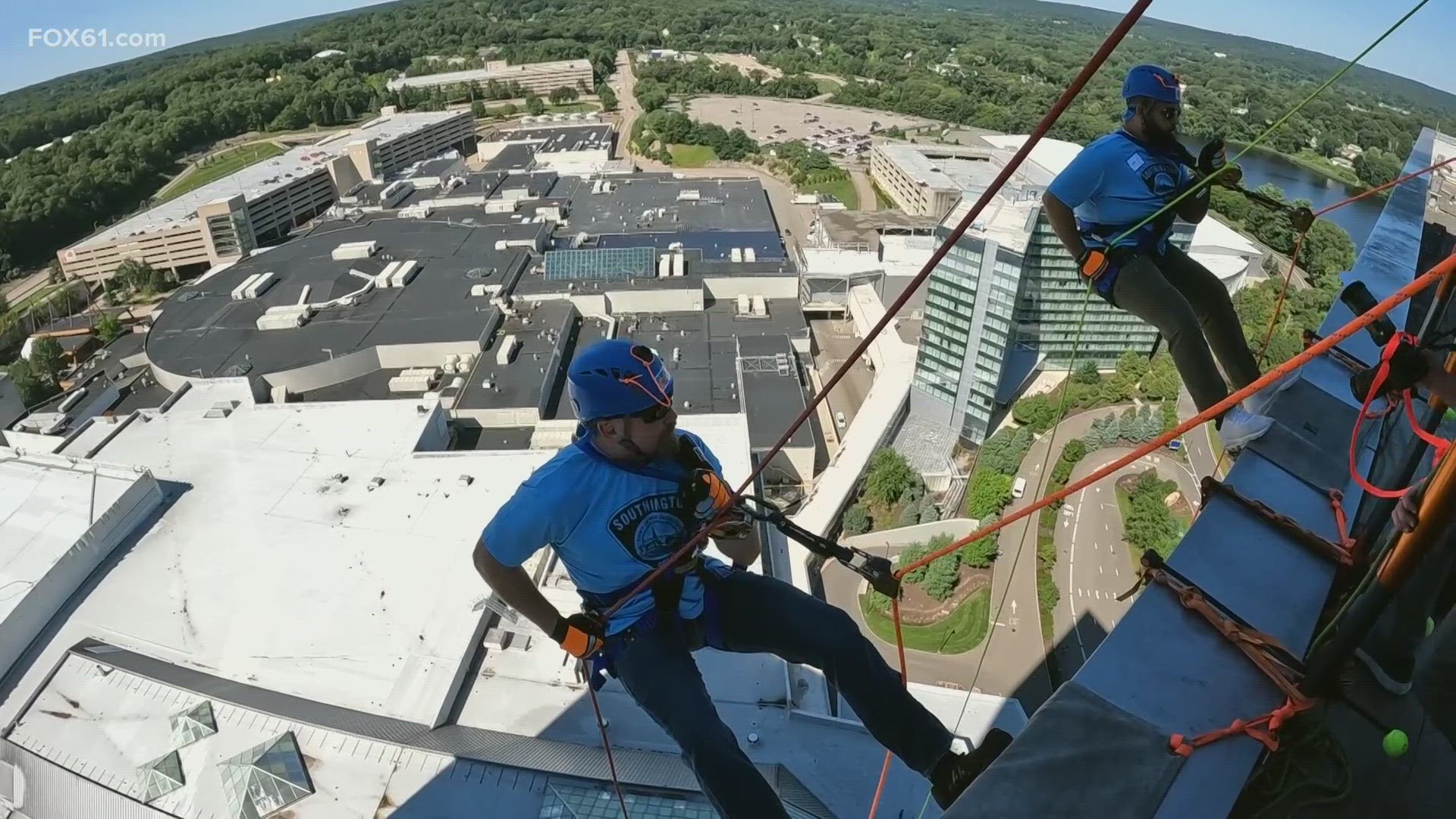 A 13-year tradition at Mohegan Sun is 31 stories up.