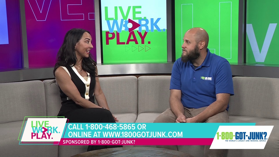Need help clearing out summer clutter? 1-800-GOT-JUNK? has you covered on this edition of Live. Work. Play.